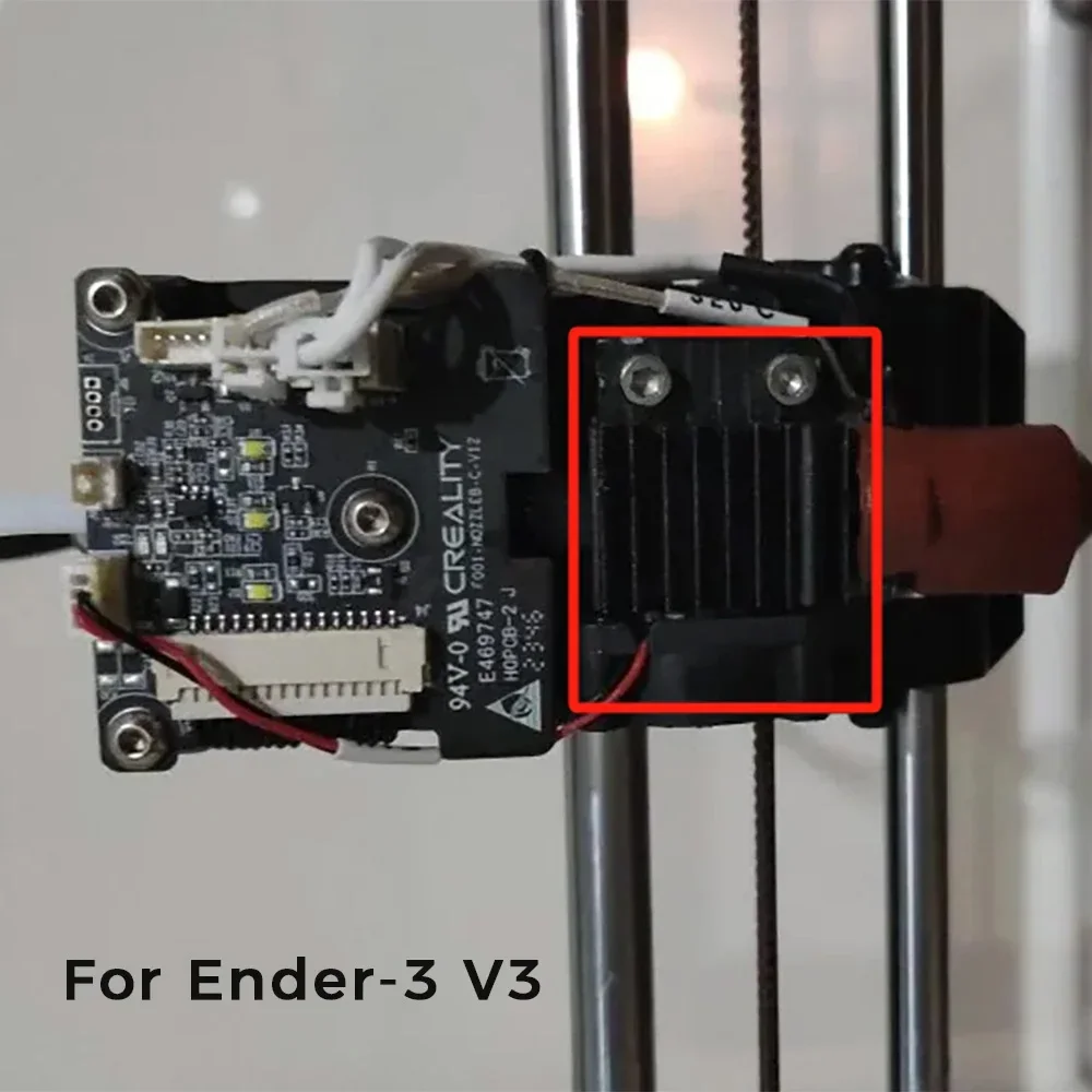 Creality Ender-3 V3 penurun panas 1 buah untuk Ender-3 V3 3D Printer Radiator 3D aksesori Printer bagian Printer 3D