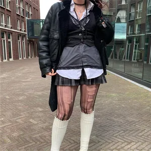 Elegante Vintage -Weste für Frauen, Racerback -Weste, täglicher Anzugtuxedo, Jacquard Steampunk Jacke, Punk -Stil Corseetier, 2023 6 Social -Set -Verkauf von Frauen - №3