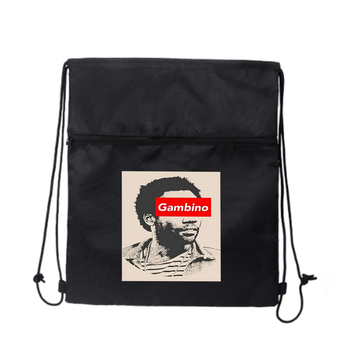 

Знак Gambino, скрывает крутую сказку, черные сумки на шнурке, рюкзак на шнурке для занятий спортом, путешествий в тренажерном зале