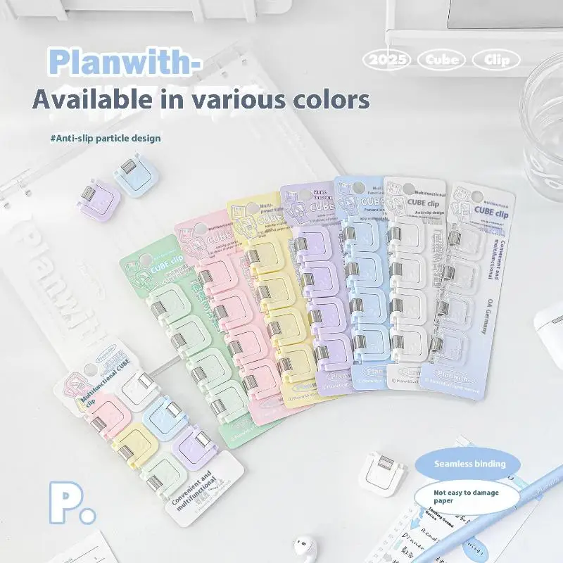 4/6 pçs mini clipe multifuncional clipes de vedação pode ficar clipe de armazenamento vertical clipe de ligação clipe de arquivo de papel de ligação manual clipe