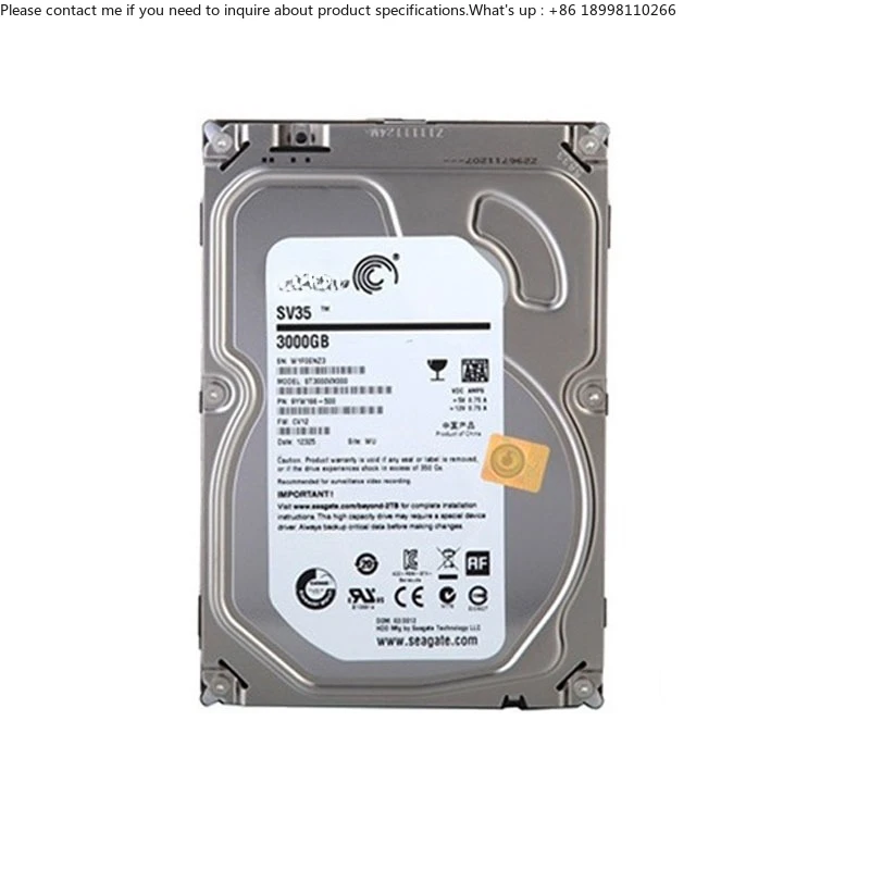 Monitoring hard disk Video recorder hard disk Wireless monitoring special hard disk Monitoring room special（second hand）