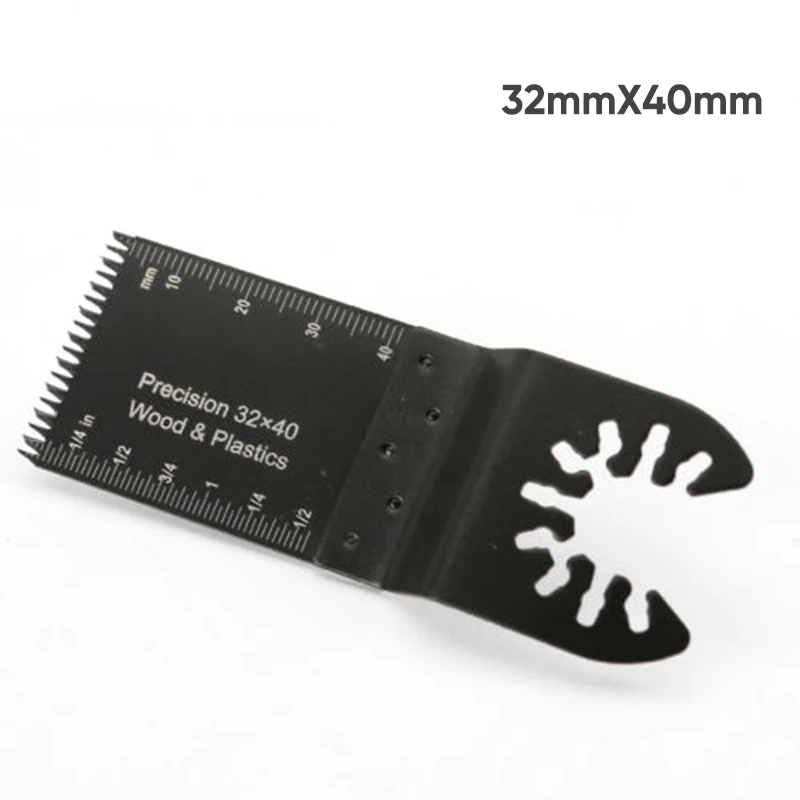 

Oscillating Saw Blade Multitool 1pc 32mm tooth HSS Black Wood Drywall Plastics Cutter Tool Replacement Part Spare
