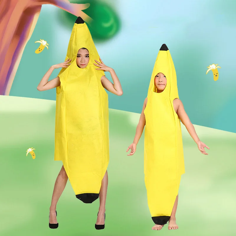 OIXEYA Costume de Banane pour Adultes et Enfants, Déguisement Léger de Groupe pour Halloween Carnaval, Tenue Unisexe Confortable et Amusante, Facile à Porter et à Enlever pour les Fêtes de Noël OIXEYA Costume de Banane pour Adultes et Enfants, Déguisement Léger de Groupe pour Halloween Carnaval, Tenue Unisexe Confortable et Amusante, Facile à Porter et à Enlever pour les Fêtes de Noël