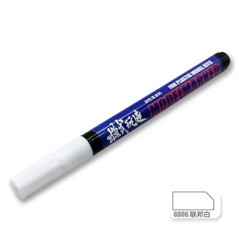 MS043 Fettige Modell Marker Extra-feine Haken Liner Montage Modell Gebäude Werkzeuge Für Militär Malen Werkzeug Hobby DIY
