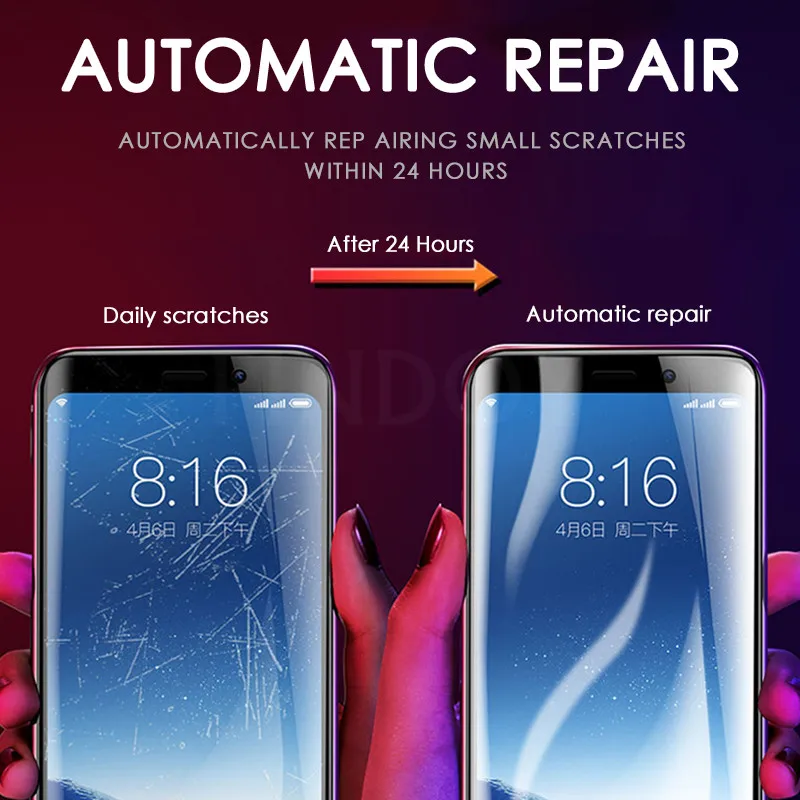 3Pcs Full Cover Hydrogel Film For Samsung F16 F15 F14 F13 F23 F22 F34 F41 F42 F55 F54 F52 F62 F04 F05 F06 Screen Protectors