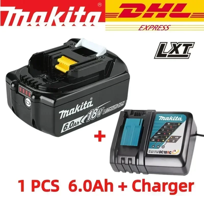 Makita Verbeterde BL1860 Oplaadbare Batterij 18V 6Ah Lithium voor Makita 18V Batterij BL1840 BL1850 BL1830 BL1860B LXT 400