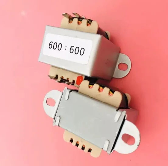 Audio Isolation Transformer for 600:600 Z11 Permalloy Single-Ended to Balanced Conversion Turn-to-Turn Balance Transformer