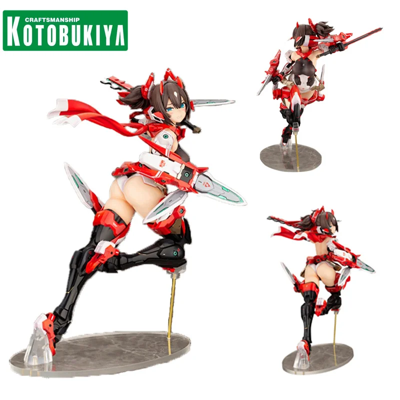 

Kotobukiya, оригинальное устройство Megami, аниме-фигурка Asra Ninja, мобильный костюм, экшн-фигурка для девочек, игрушки для детей, подарок, Коллекционная модель