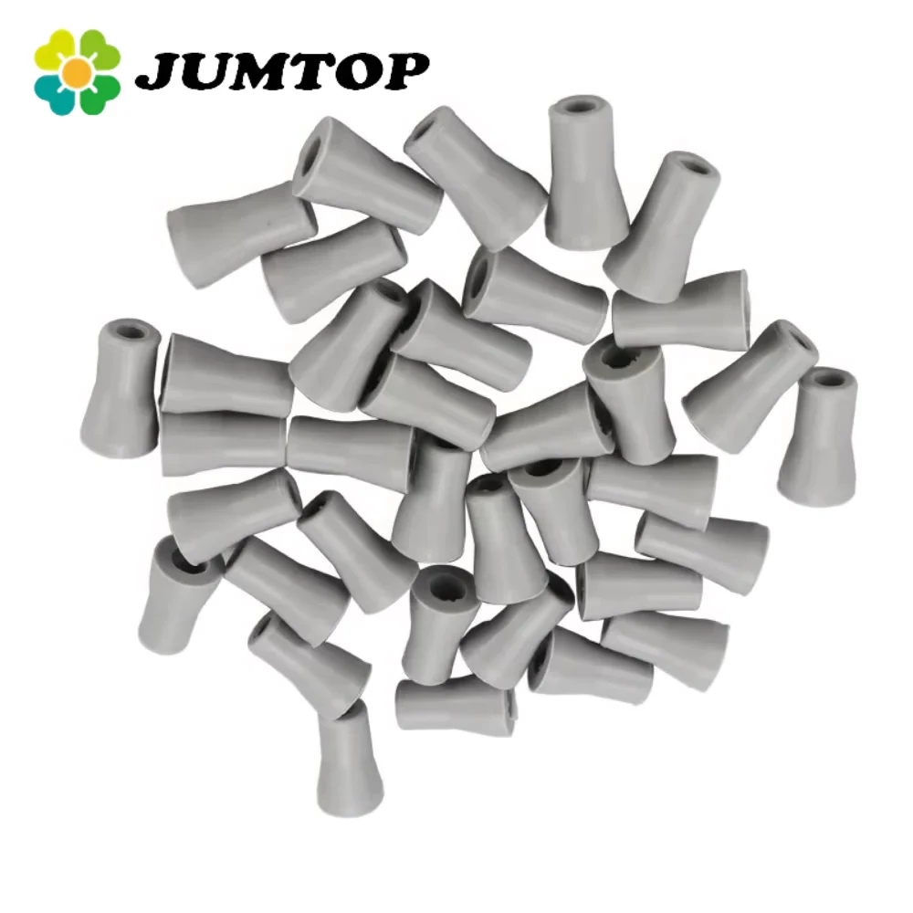JUMTOP 10Pcs Dental Chair Unit Saliva Ejector Weak Suction Rubber Snap Tip Adapter Replacement Dentistry Accessories