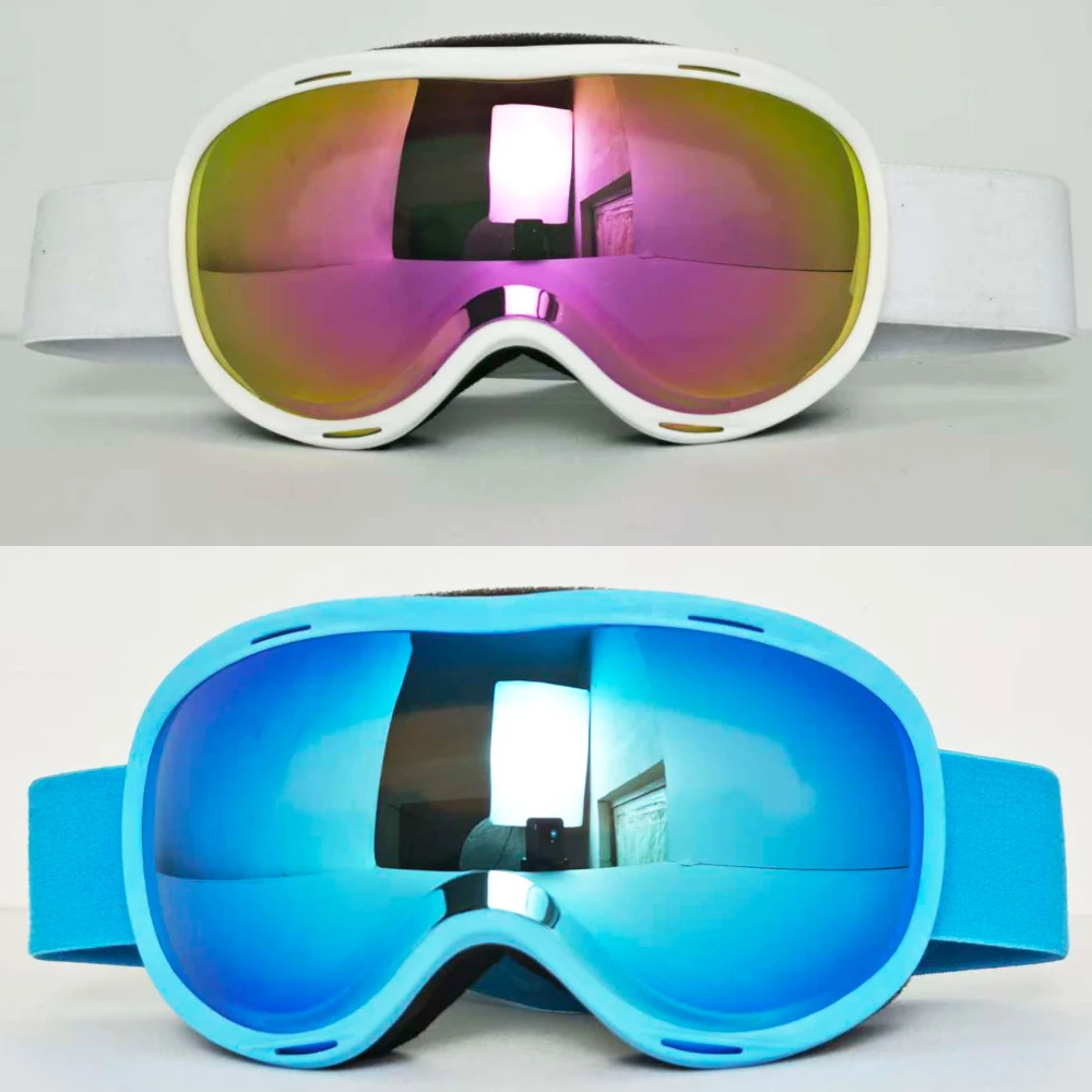 

Очки для снегохода, зимнее лыжное снаряжение, защитные линзы HD, ветрозащитные, дышащие, пылезащитные, для мужчин и женщин, модные аксессуары для сноуборда