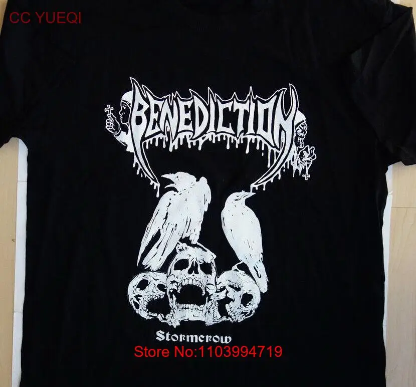 Benediction Stormcrow men T-shirt Black Cotton All Sizes S to 5XL 117