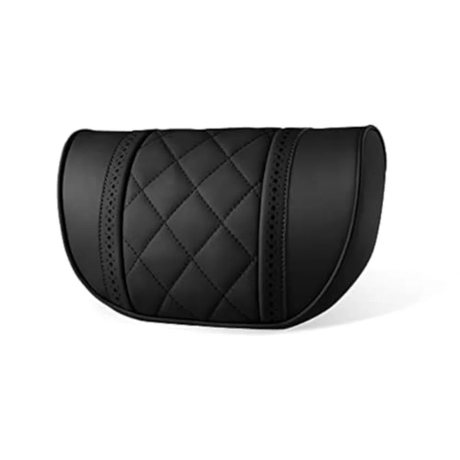 

Luxury Car Neck Pillow Car Travel Neck Rest Pillows Seat Cushion Support Napa Leather for Mercedes Benz S-Class headrest