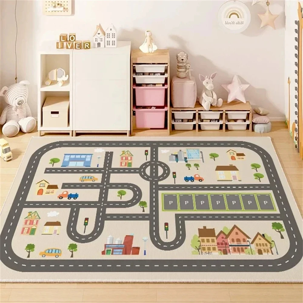 Educational Number Games for Kids DoorMat, Non-slip Carpet, Suitable for Living Room, Bedroom, Bathroom, Holiday Home Decoration