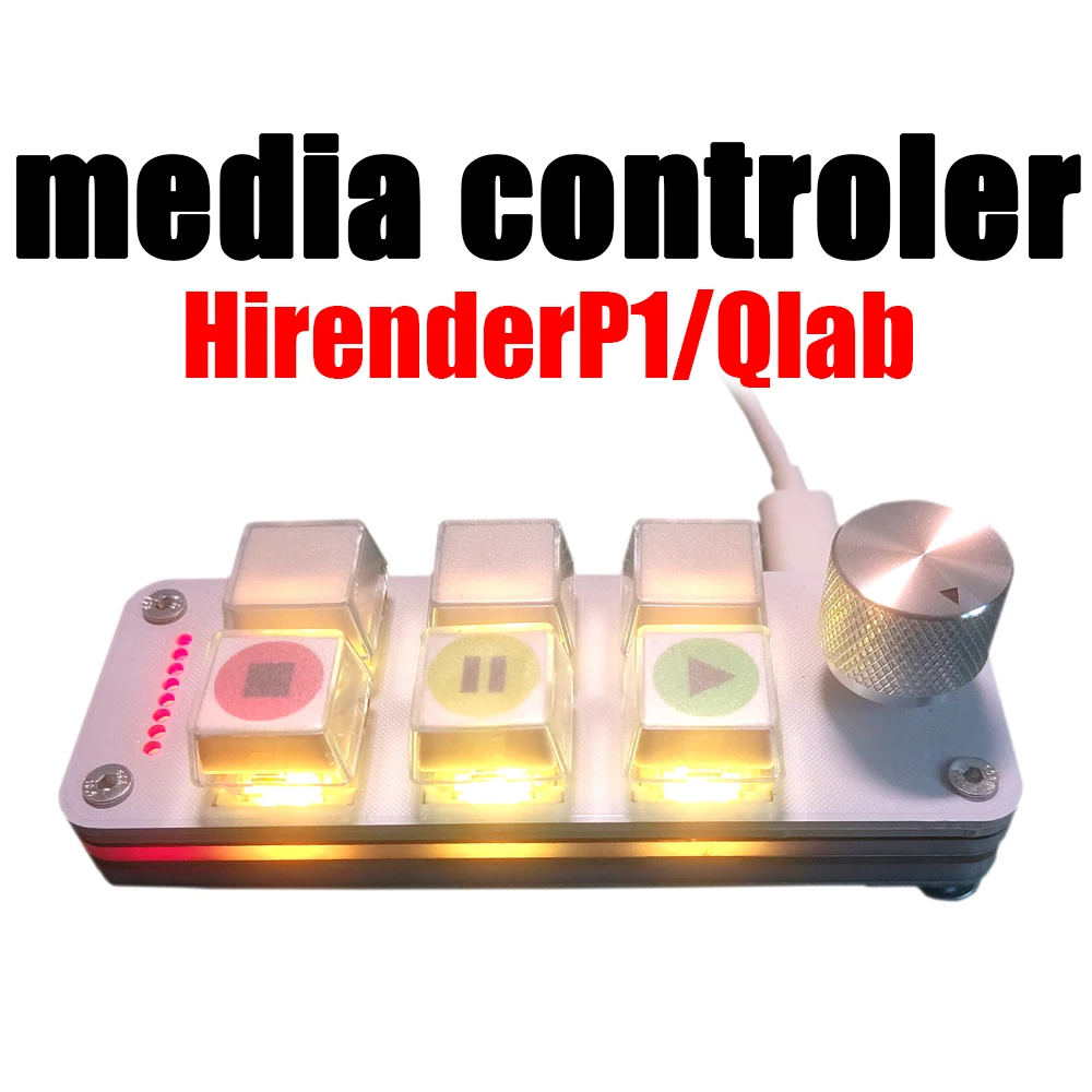 Qlab Media Control Player Teclado Midi Usb Desempenho Profissional Música Hirenderp1 e