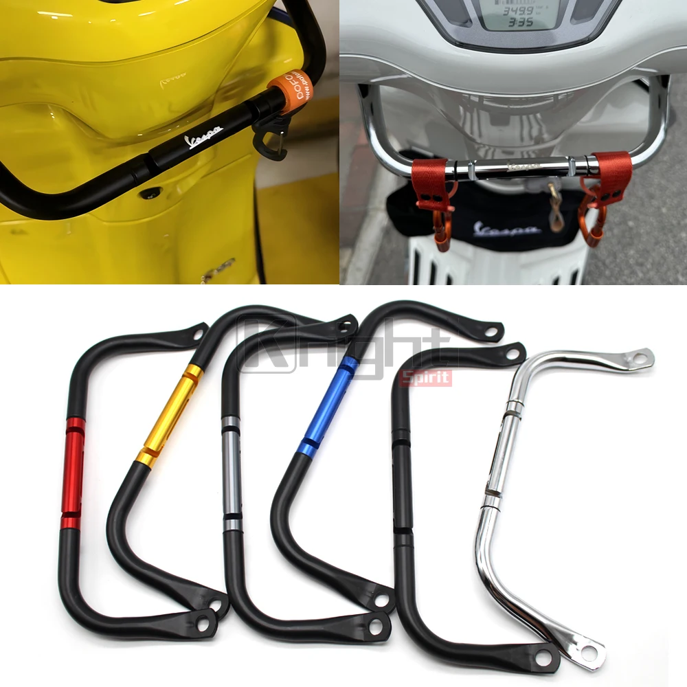 

For Vespa GTS300 gts 300 GTS-300 Multifunctional Lever Child Safety Grab Bars Navigation bracket Storage Hook bracket