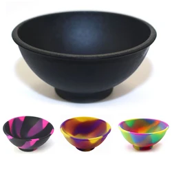 100Pcs Silicone Bowl Diameter 67mm Container Multi-Color Tobacco Herb Smoking Container Smoke Storage Box Complementary food