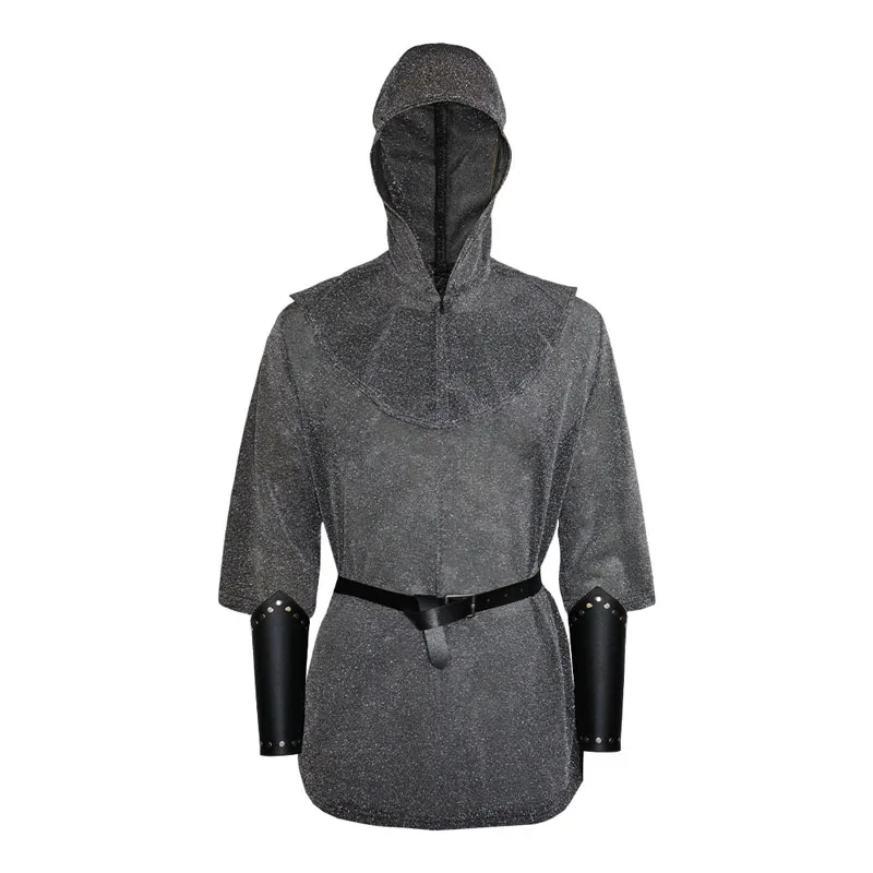 

New Temple Knights Chain Replica Knight Cosplay Costume loween Role-plang Outfit Polyester Fiber 00% Women's Faion