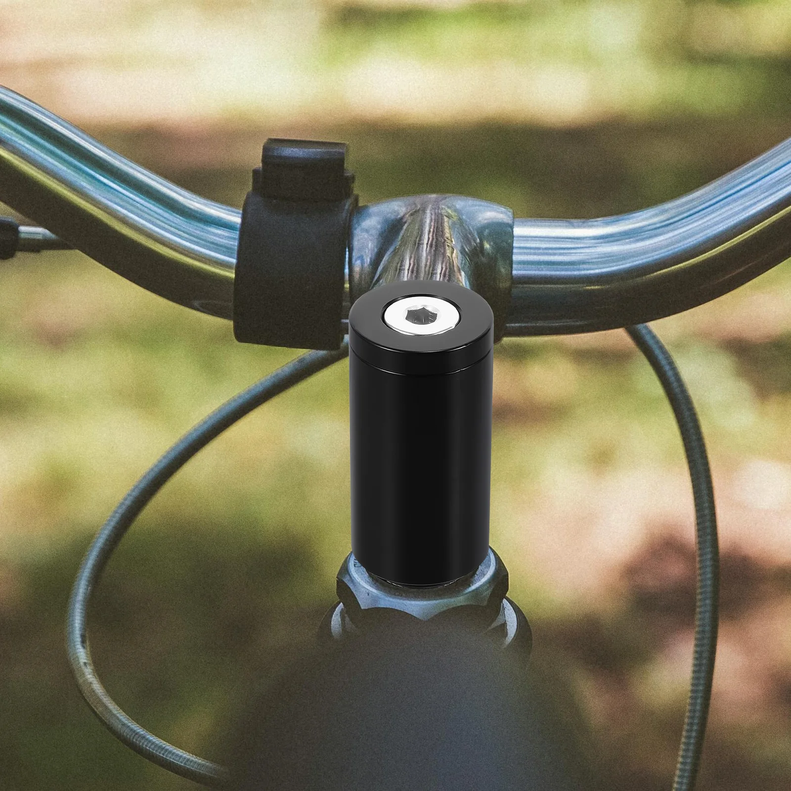 

Bike Handlebar Extender 28.6mm Alloy Stem Riser for Mountain Road Hybrid Bikes Hidden Long Version Comfort Fit Adjustable Height