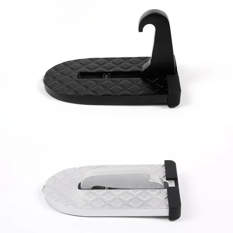 

Auto General Climb on Roof Door Lock Foot Pedals, Metal Off-Road SUV Auxiliary Ladder