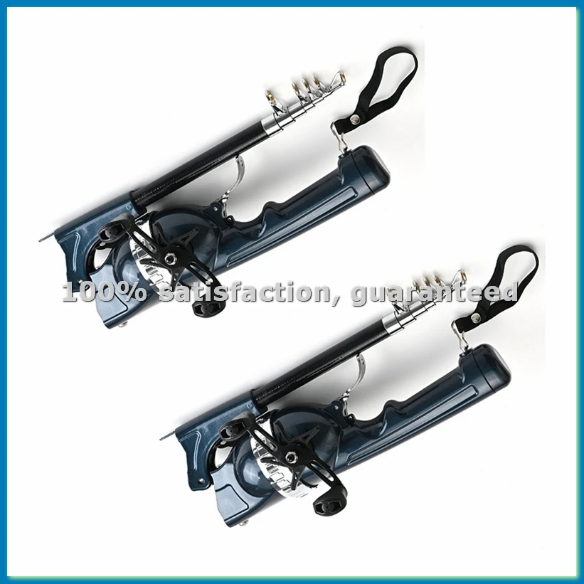 

2Pcs Pekven Fishing Rod Easyfish Folding Rod Foldable Fishing Rod Blissfish Folding Fishing Rod for Fishing-A51M