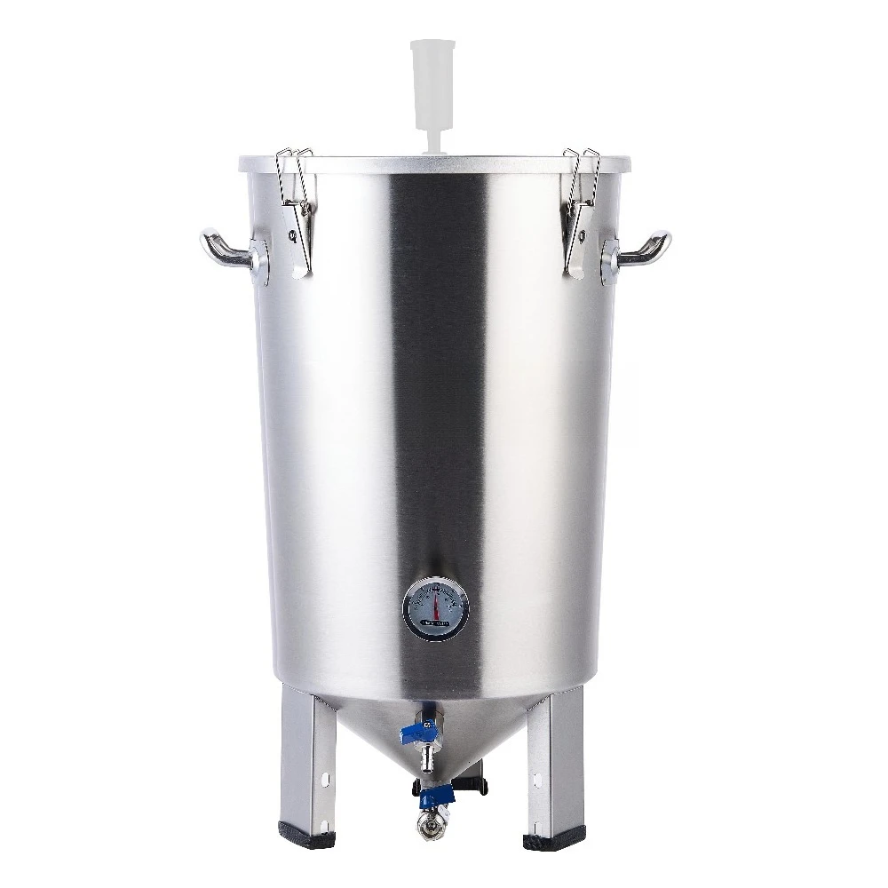 【HOT】Household brewing equipment 30 60 100L conical fermenter beer fermenter miniature brewing equipment DIY homemade