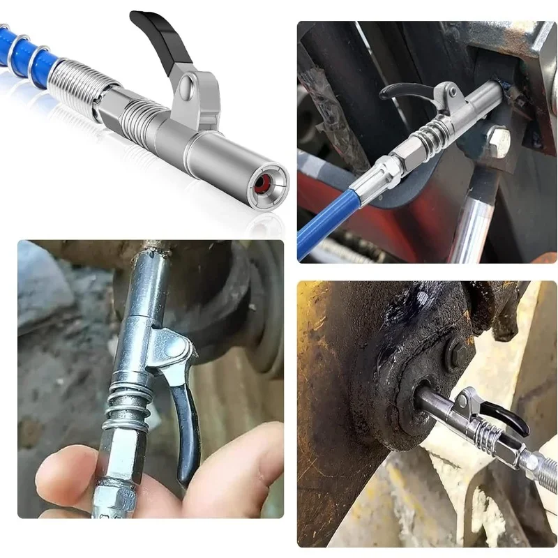 1-2pcs Grease Gun Coupler 1/8\