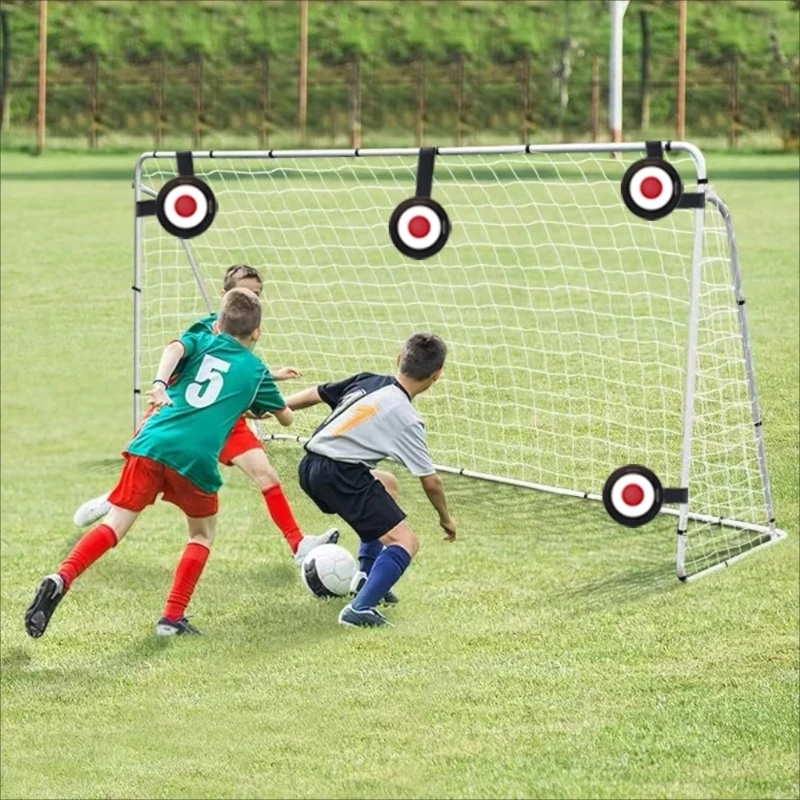 

Football Goal Shootings Targets Disc Portable Sports Goal Soccer Trackers