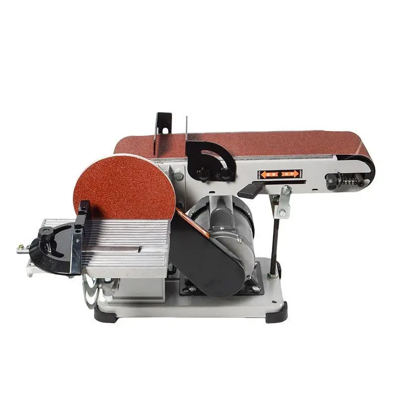 

915 Sand Belt Sander Sharpening Machine Electric Metal Wire Drawing Machine Polishing Machine Woodworking DIY Grinder