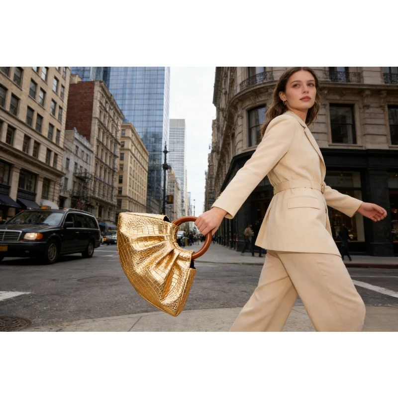 

1 шт. женская модная элегантная сумка-облако с рюшами вечерняя сумка