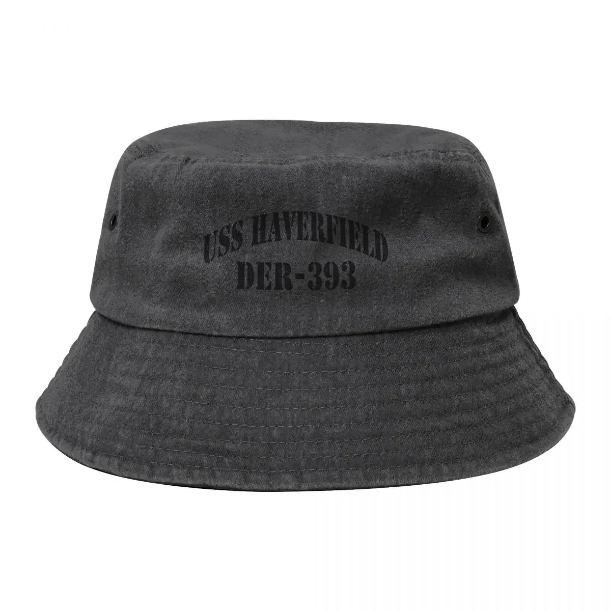 USS HAVERFIELD (DER-393) SHIP'S STORE Bucket Hat Vintage Designer Hat derby hat New In Men Caps Women's