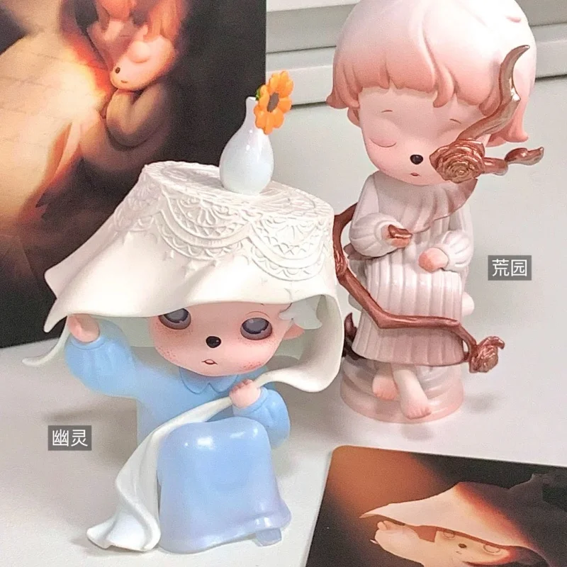 

Inosoul Still Room Cute Figure Blind Box Toy Desktop Ornament Gift Trendy Toys Ornaments Collectible Surprise Box Mysterious Box