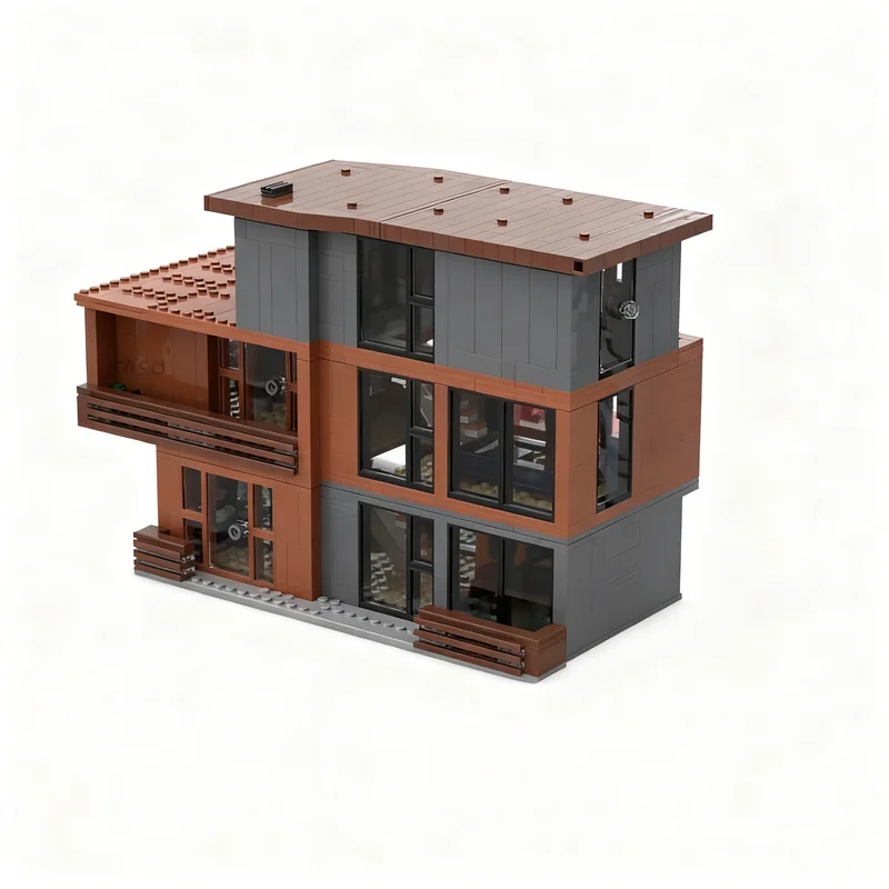 315 stuks MOC Modulaire straatbeeld-displayset Twilight Model Bouwstenen Architectuur Speelgoed Kerstcadeaus Idee Baksteen Onderwijs