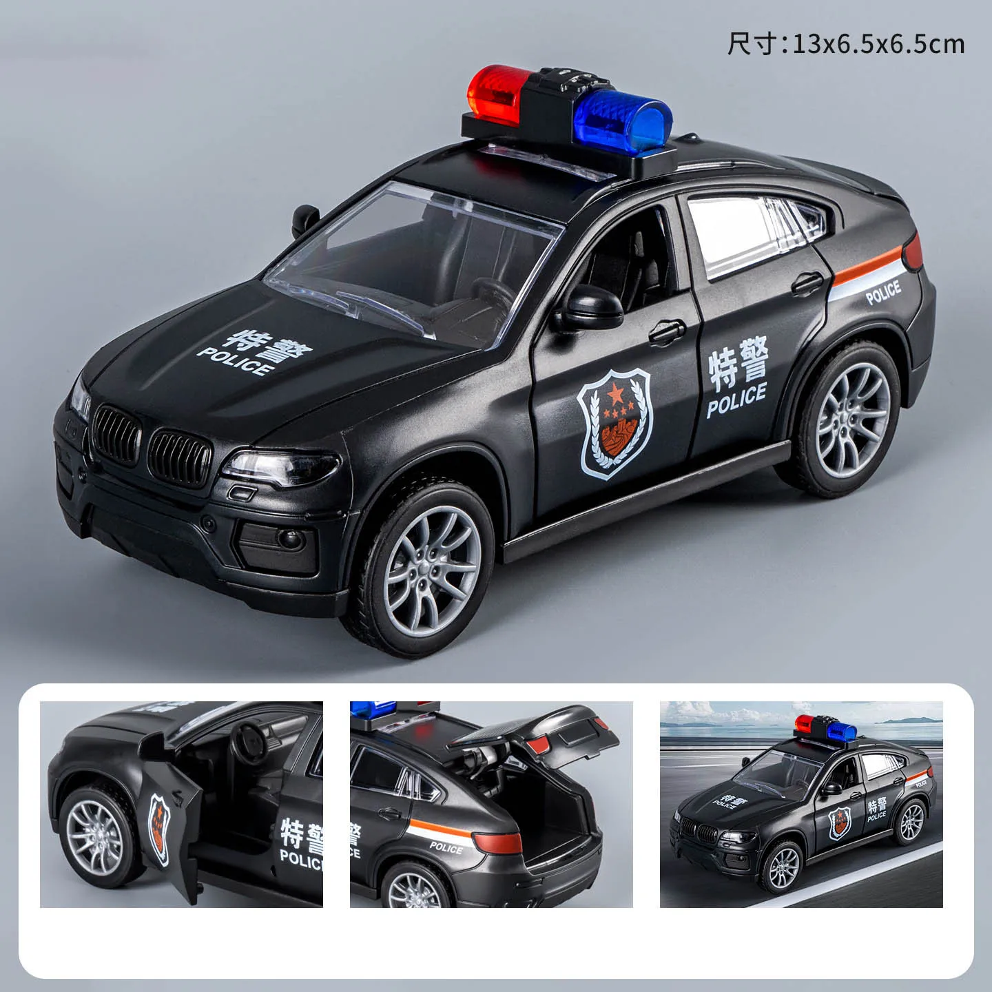Jouets de voiture de Transport pour enfants, l'inertie peut ouvrir la porte, Simulation de voiture de Police pour garçons, jeu de bureau, Puzzle, jouet de voiture rétractable