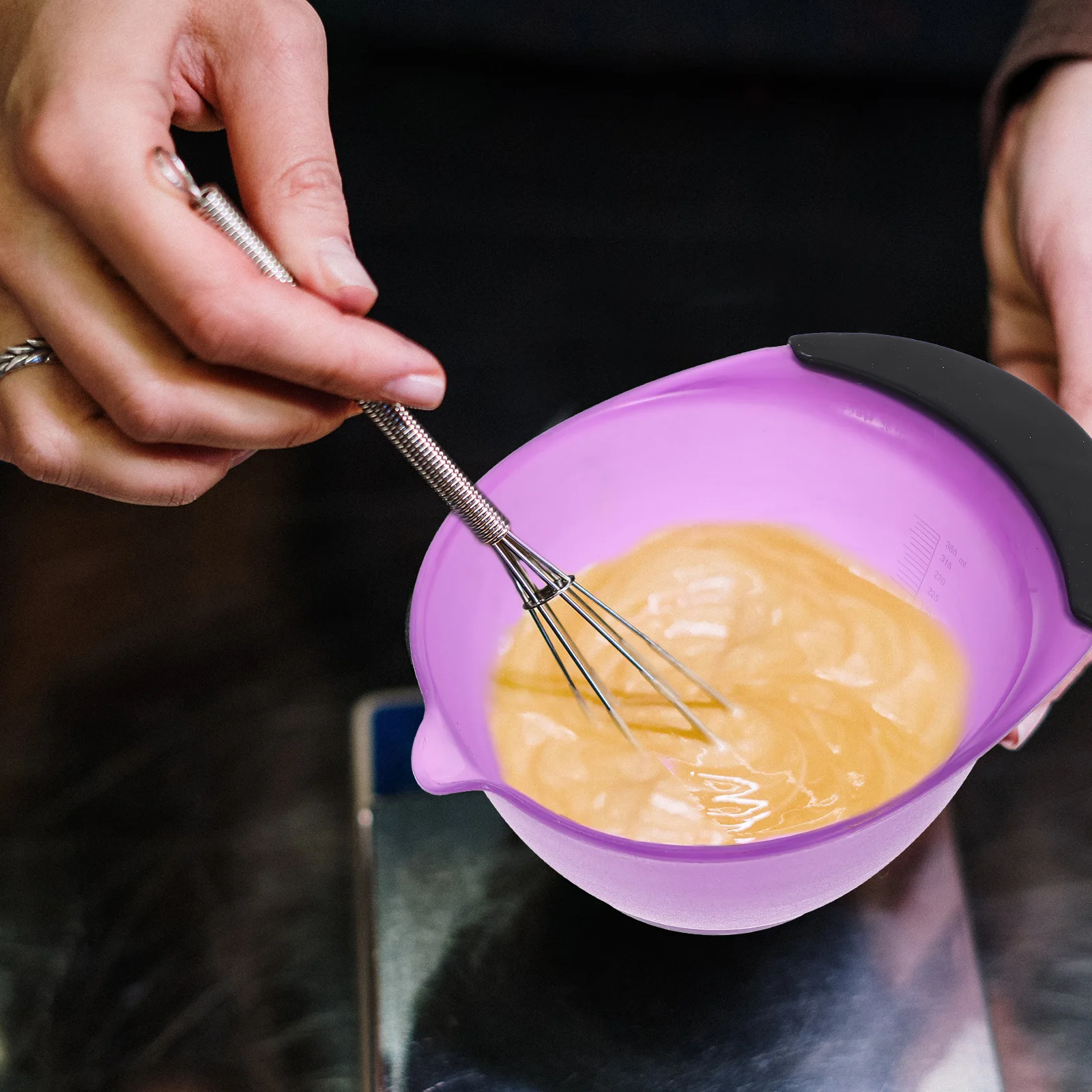 5Pcs Hair Color Bowls Salon Hair Dyeing Bowls Wide Deep for Reusable Hairdressing Color Mixing Hairdressing Dyeing Bowl