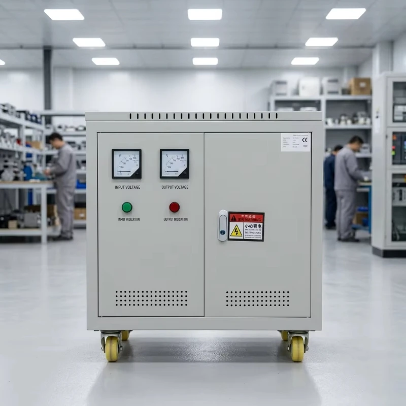 Professional 3 Voltage Converter Full Safety Isolation Enclosure
