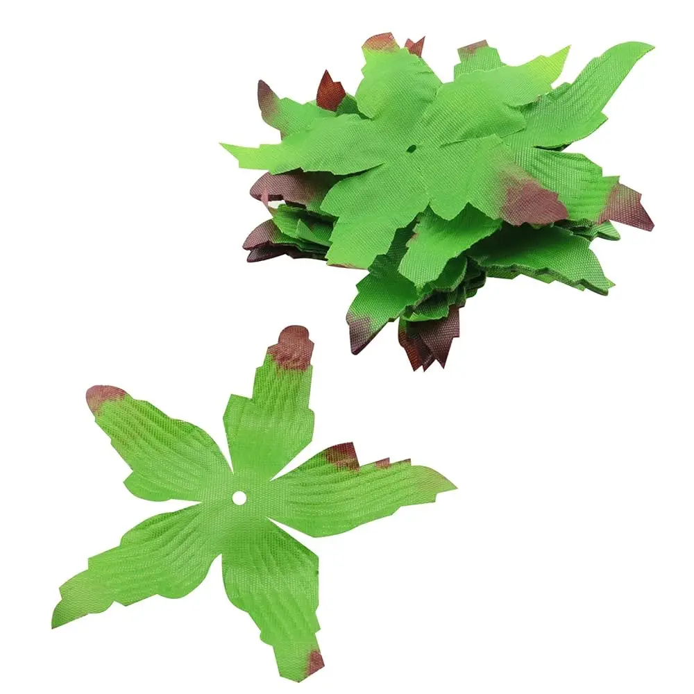 

50 шт. искусственных тканевых зеленых лепестков-колосков для букетов, венков и цветочных композиций своими руками