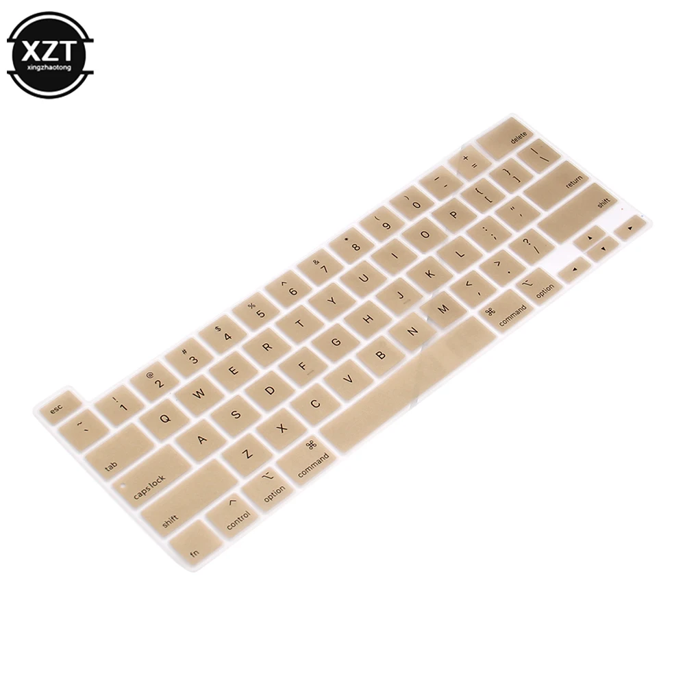 Colorful Silicone Keyboard Cover for A2141 A2251 A2289 A2338 Keyboard Skin Supplementary