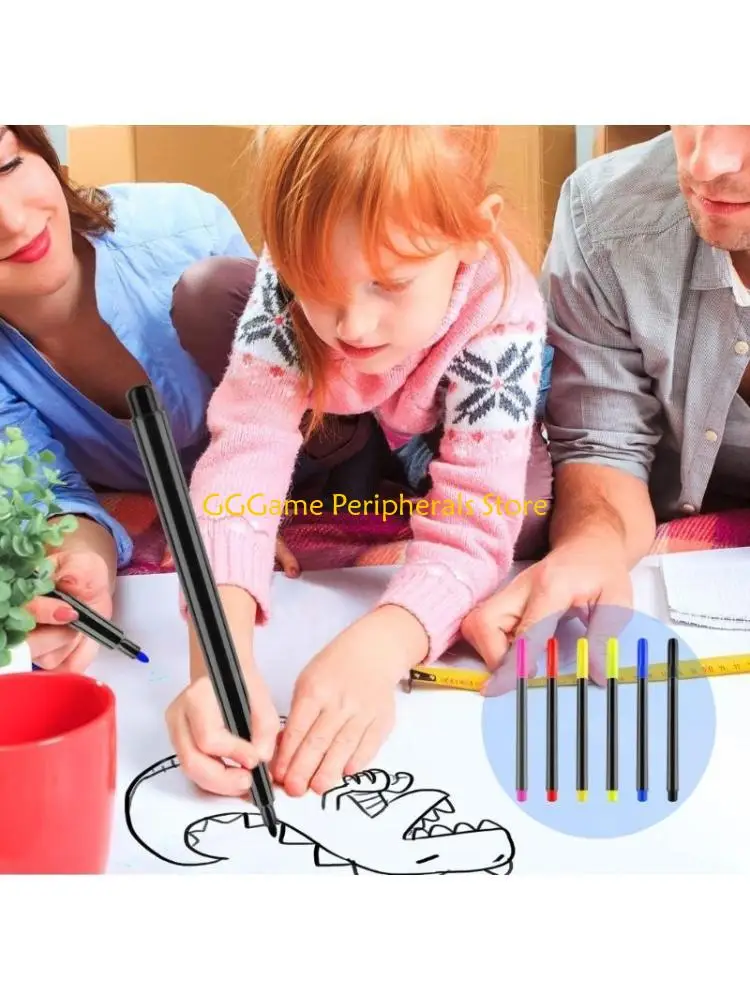 U55B Unique Colors Iron On Transfer Pens Heat Transfer Press for DIY Fabric Painting