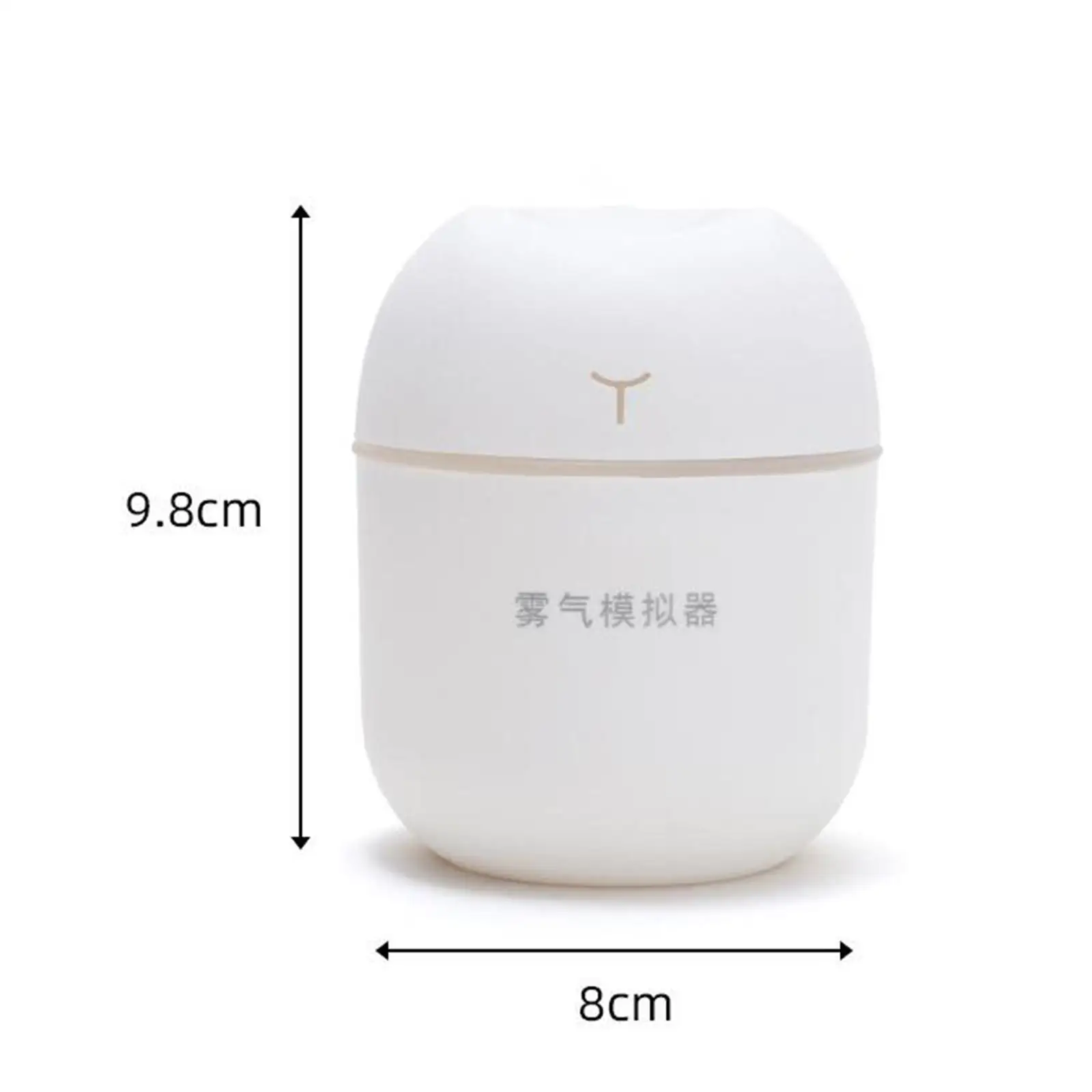 Увлажнитель воздуха, легкий дорожный бесшумный туманообразователь, портативный, 2 уровня тумана, USB