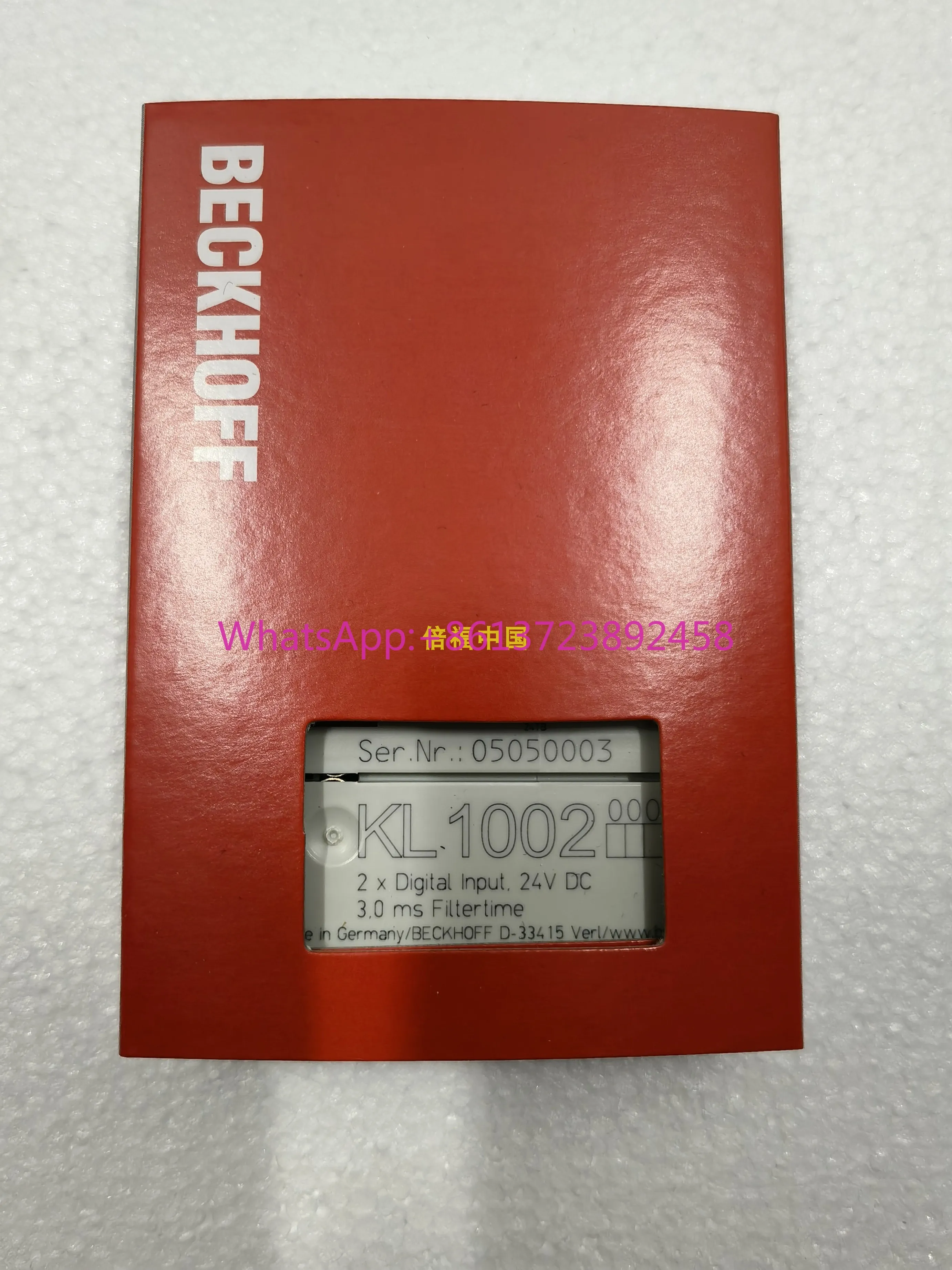 

BECKHOFF KL1002 KL1012 KL1032 KL1052 KL1104 KL1124 KL1184