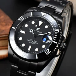 40.5mm Diving Automatic Mechanical Men's watches NH35 Movement Ceramic Bezel Waterproof Wristwatch Sapphire