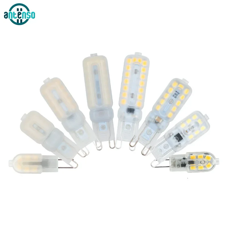 Super Bright G4 G9 LED Light Bulb 3W 5W 7W AC 110V 220V DC 12V Lamp Cold/Warm White Constant Power Light LED Lighting Bulbs