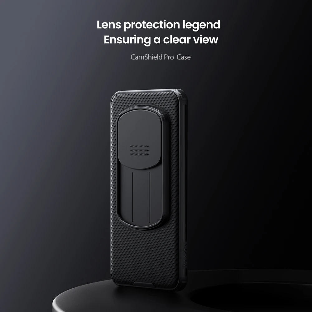 Für Honor Magic 7 Pro Hülle NILLKIN Slide Cases Objektivschutzhülle Anti-Rutsch-Abdeckung für Honor Magic 7 Pro Camshield Hülle – Detail 4