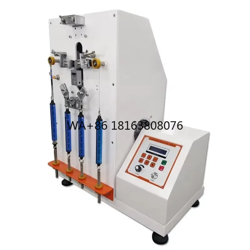 Zipper Reciprocating Test Machine | High Precision Zipper Durability Tester for Quality Control, CE Certified Lab Equipment