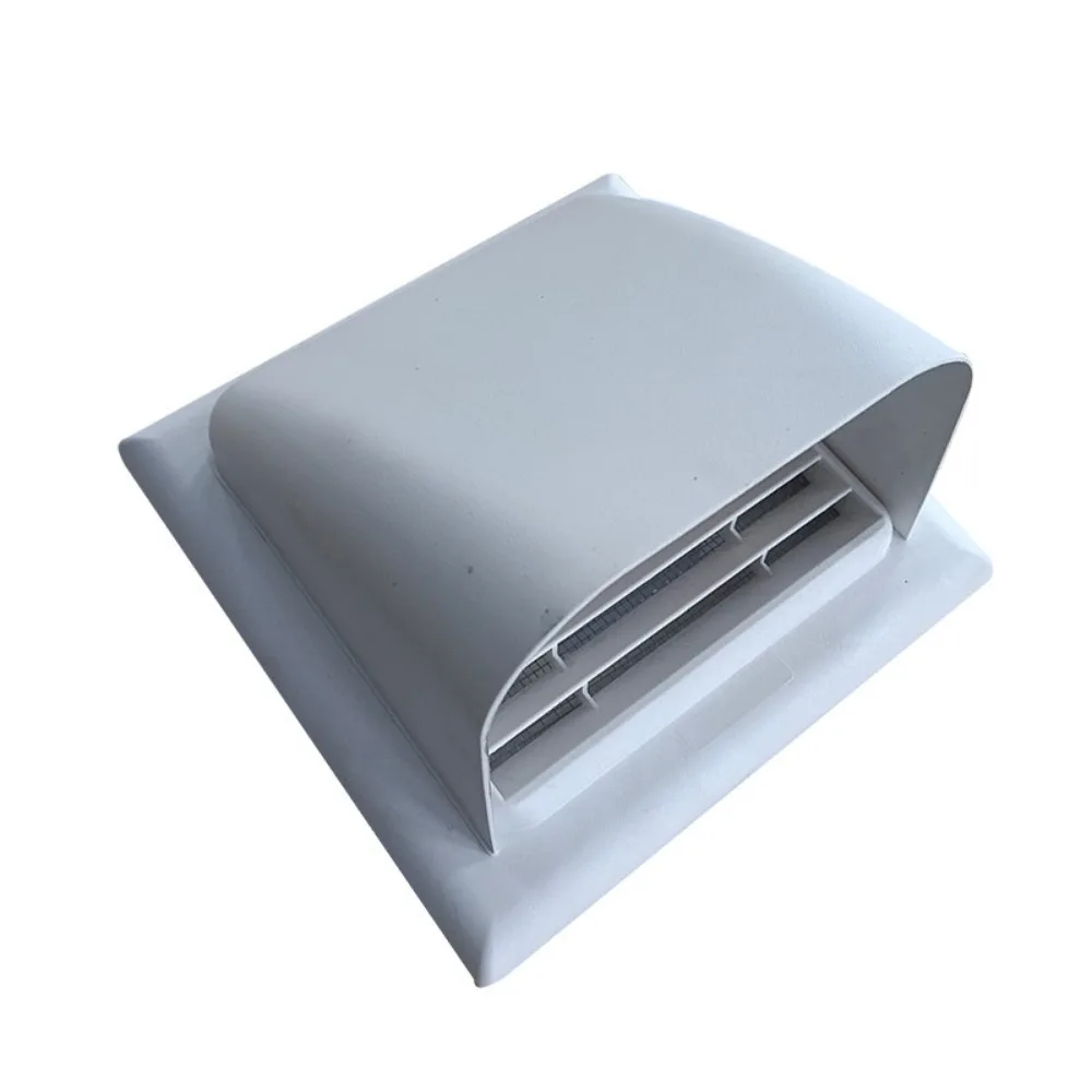 

Вентиляционная решетка для наружной стены 100/150 мм, квадратный вытяжной порт из АБС-пластика, кухонный вытяжной вентилятор, защита от дождя, белый