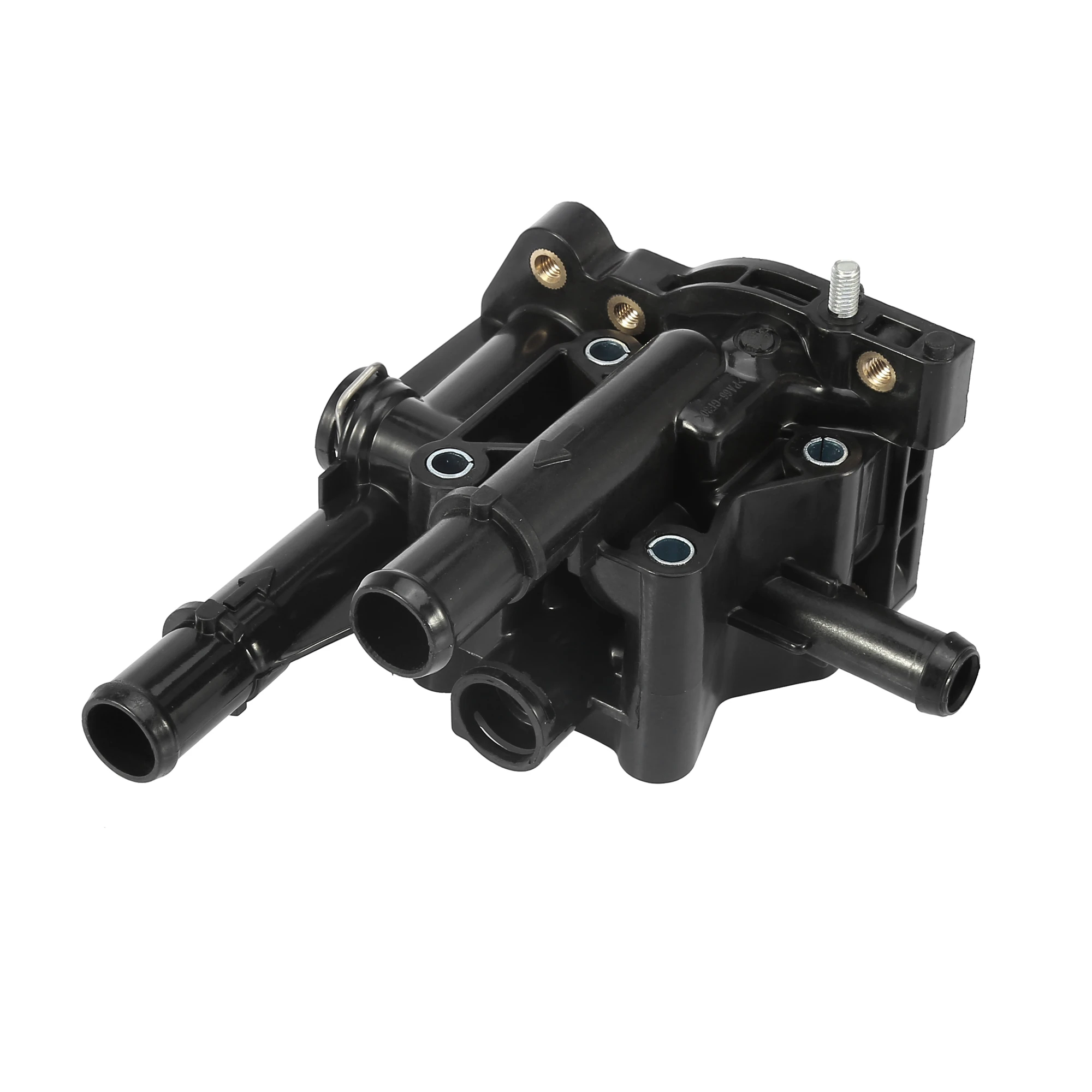 X Autohaux Perakitan Rumah Termostat Mesin Mobil 1338177 96984103 55353311 55577073 untuk Chevrolet untuk Vauxhall untuk Opel