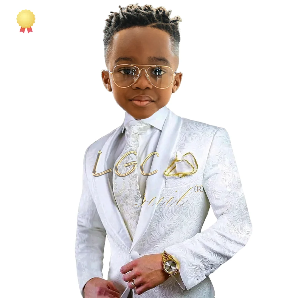 

Boys two-piece suit dress suit 3-16 years old boy (flower jacket + trousers) formal event wedding custom tuxedo