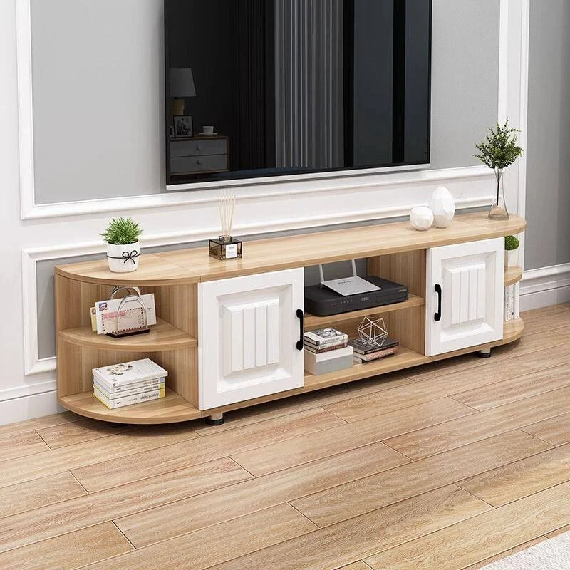 bedroom small TV cabinet Modern light luxury apartment simple TV cabinet living room Nordic mesa televisión Interior furniture