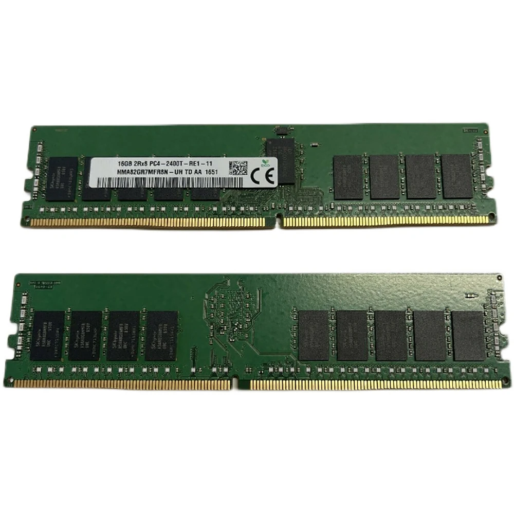 1 шт. ОЗУ 16G ECC REG RDIMM для SK Hynix памяти HMA82GR7MFR8N-UH 16GB 2RX8 PC4-2400T DDR4