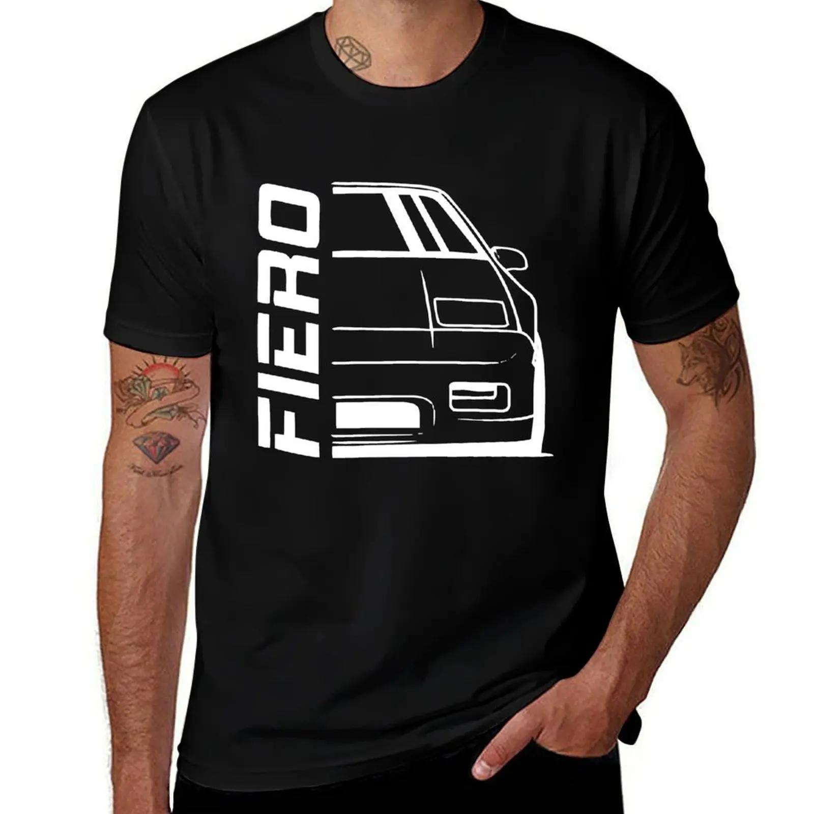 Camiseta Fiero Lover básica con cuello redondo y manga corta